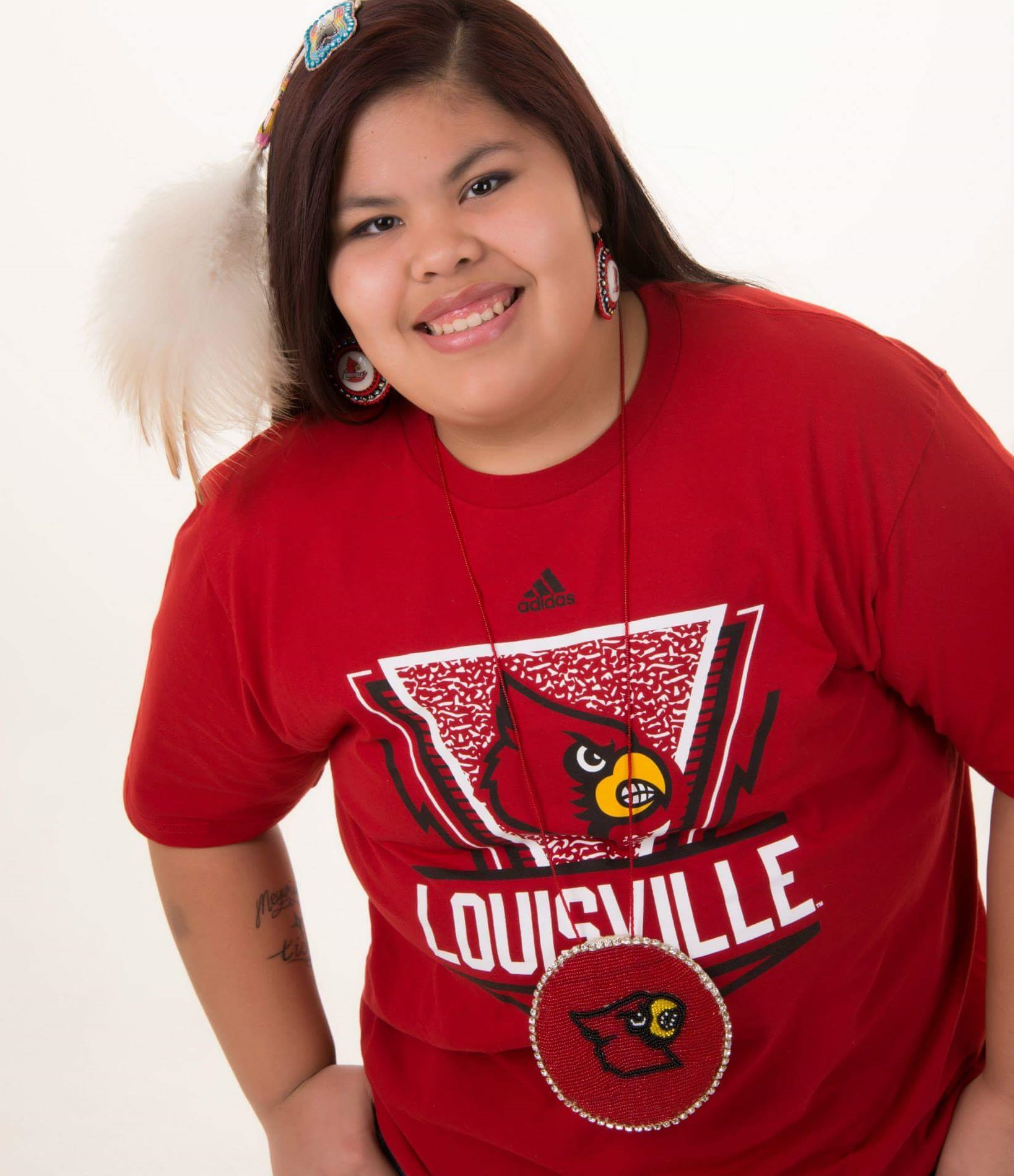 E5 Louisville Cardinals Tee Jungle Theme Spirit Shirt