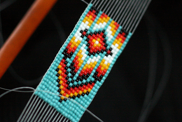 This Native American designer is the latest to bead culture into